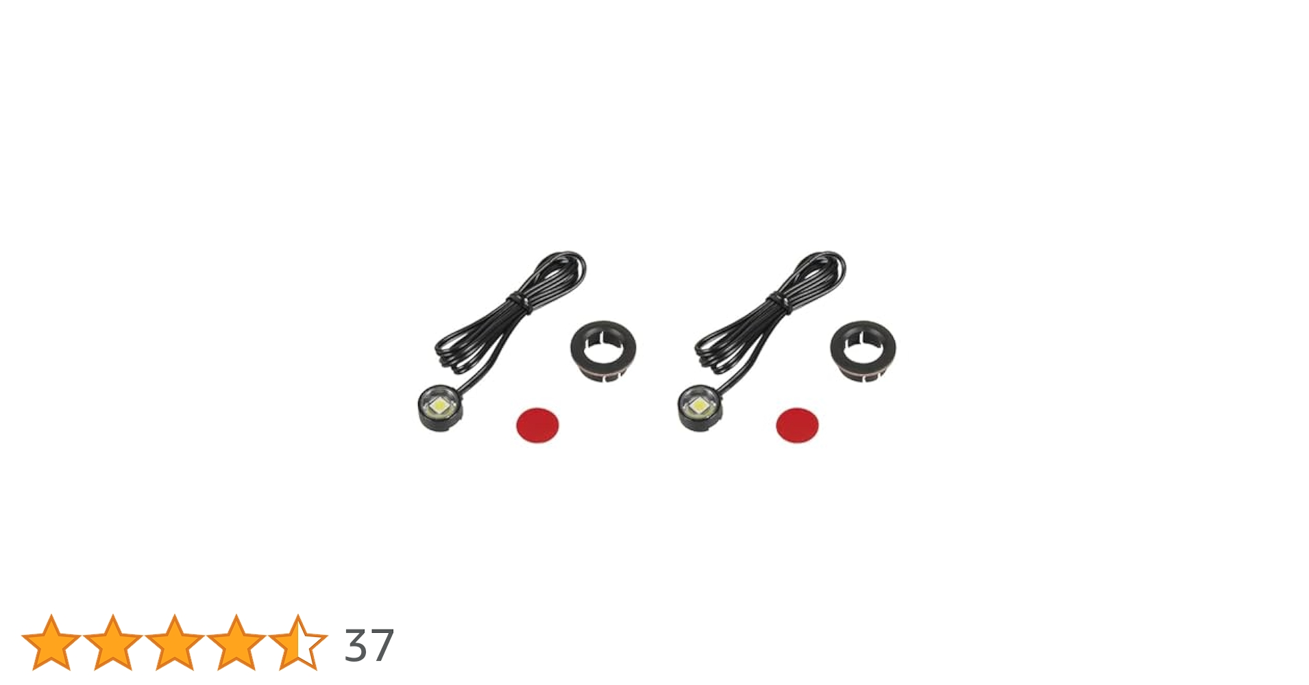 専用品 爆買 (まとめ) 防水ワイドLED(白) 2715 〔×10セット〕 amon